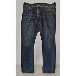 Polo Ralph Lauren Varick Slim Straight Jeans Dark Wash Mens 36x32 Streetwear